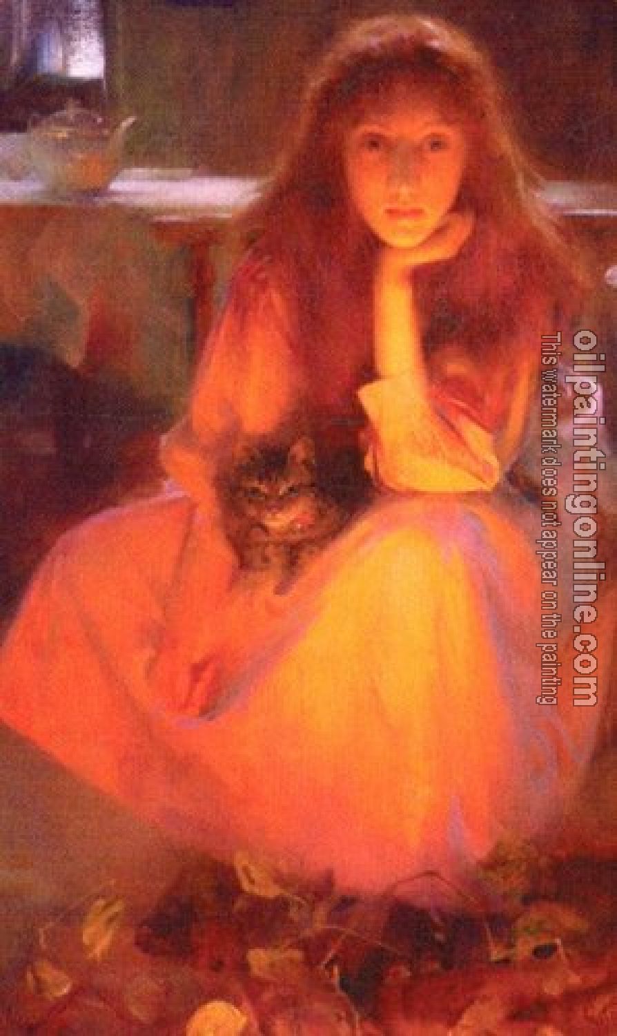 Arthur Hacker - Fire Fancies